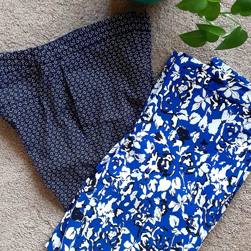 Mario Serrani Stretchy Shorts SZ 2 (2 pairs)